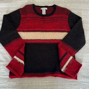 Vintage Nine West sweater. Size XL. Acrylic/wool/nylon.